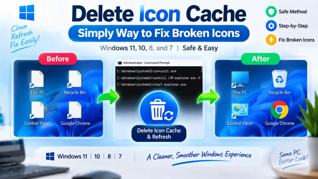 Delete Icon Cache Windows 11
