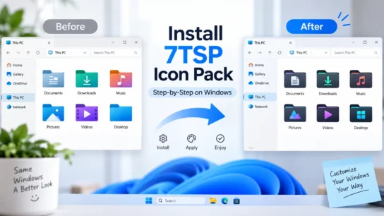 How to Install a 7tsp Icon Pack on Windows