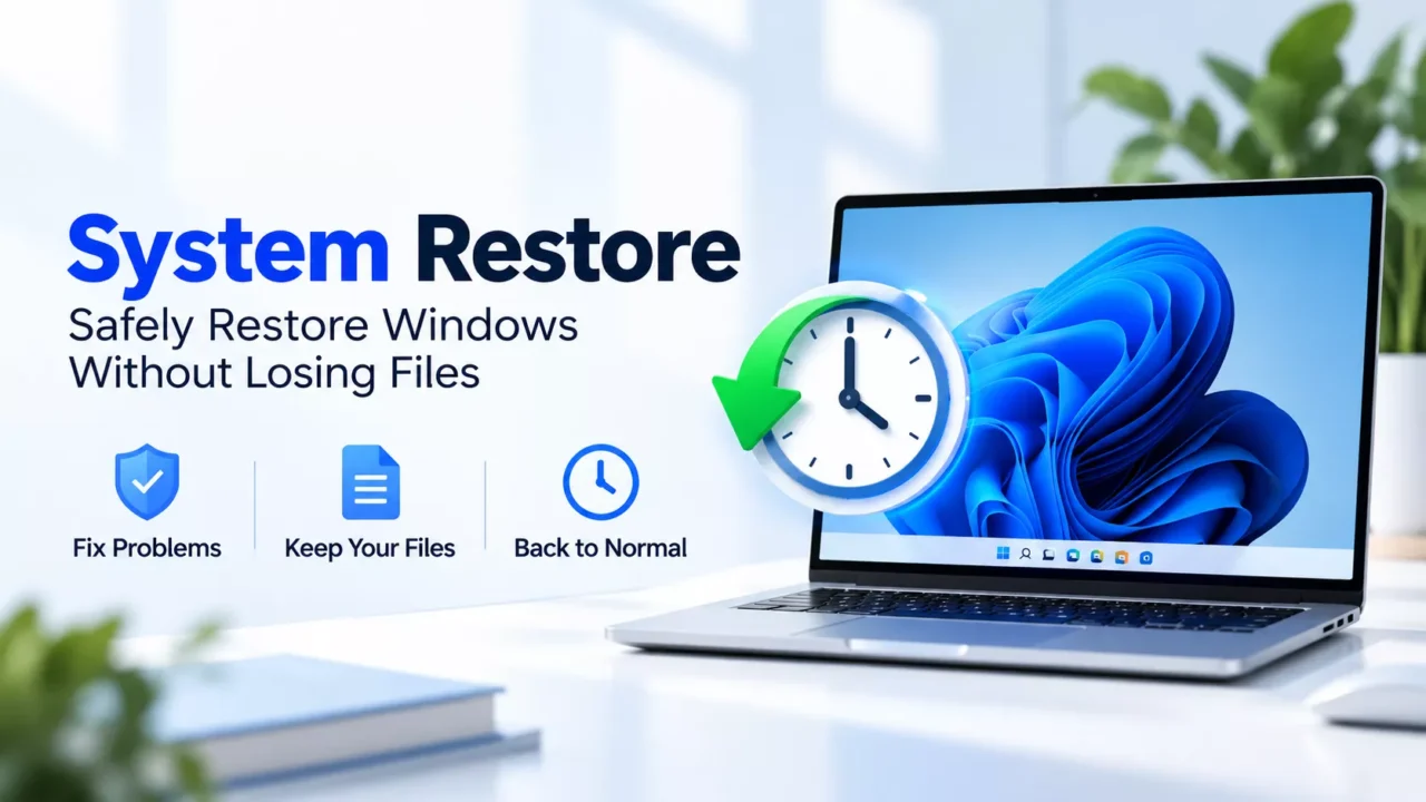 Safely Restore Windows Using a System Restore